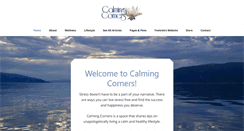 Desktop Screenshot of calmingcorners.com